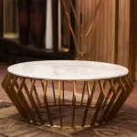 Opus Marble White Center Table