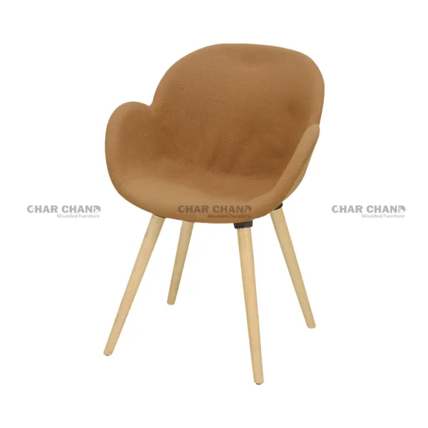 Oval Shell Chair With Cushion SC-400-CWL