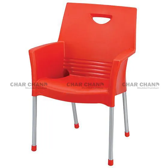 BP-317 Mega Jhony Pure Plastic Chair with Steel Legs