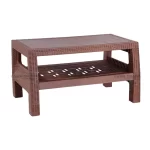 BP-370 Newly Designed Pure Plastic 2 Shelf Table