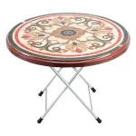 CP-215-S Steel Plastic Round Table 39″ With Sticker from Boss, Saab, Char Chand