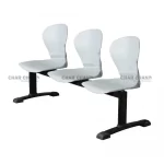 C-256-H Peacock Visitor Sofa 3-Seater Double Channel