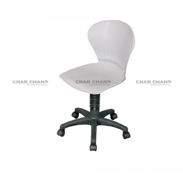 Revolving Chair Peacock Shell With Mechanical Jack S-15-M