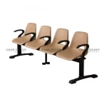 B-253-HA Holo Big Shell Sofa 4-Seater Double Channel with arms