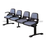 S-253-HAC Holo Big Shell Sofa 4-Seater Double Channel With Arms And Cushion