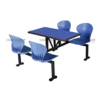 S-364 Joint opposite Snack pecock sofa with table 4-seater