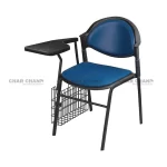 B-02-SCB Comforto Study Chair with Cushion & Book Shelf