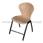 B-06 Steel Plastic Pecock Shell Chair