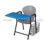 B-06-DB Peacock Shell Desk Shelf Chair with book Shelf