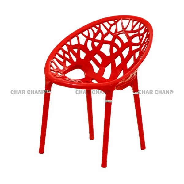 Tree Style Chair Karachi Designer Plastic Chair Pakistan Modern Plastic Chair Outdoor Chair Karachi Café Chair Pakistan Patio Chair Karachi Balcony Chair Pakistan Red Plastic Chair Stylish Dining Chair Contemporary Chair Design Durable Plastic Chair Indoor Outdoor Chair Restaurant Chair Karachi Home Furniture Pakistan Affordable Plastic Chair